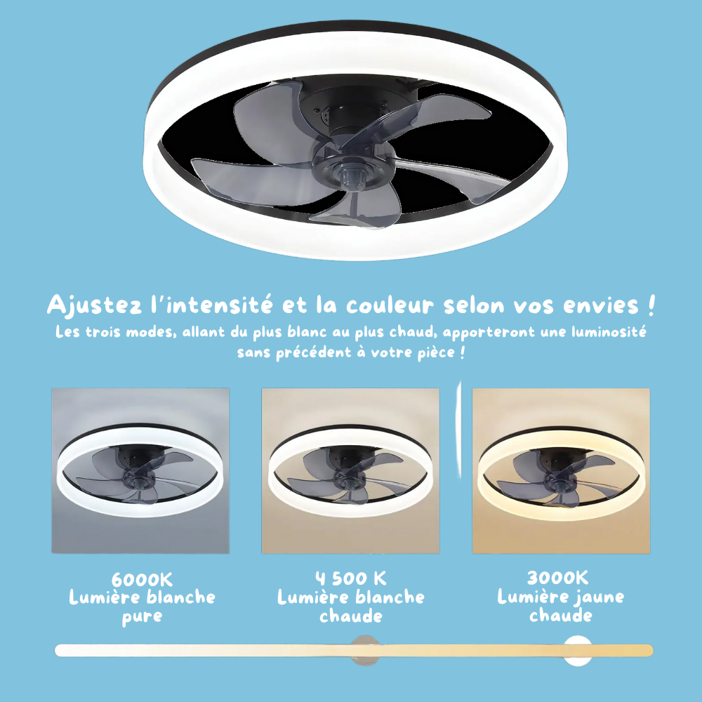 Turbine — Ventilateur Plafonnier Design